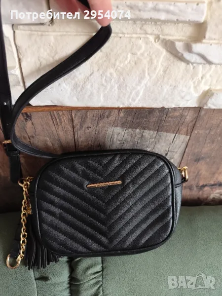 Черна малка чанта 15лв, снимка 1