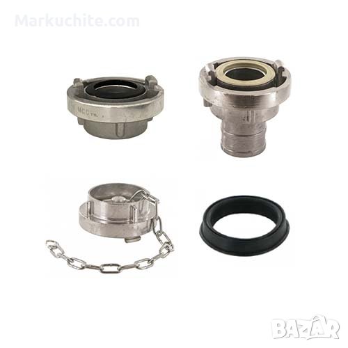 Накрайник за пожарникарски маркуч тип ЩОРЦ- алуминий, снимка 1