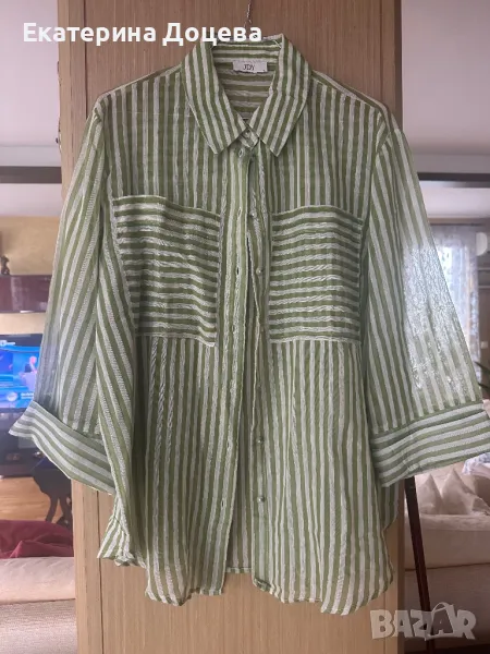 Риза лен и памук, снимка 1