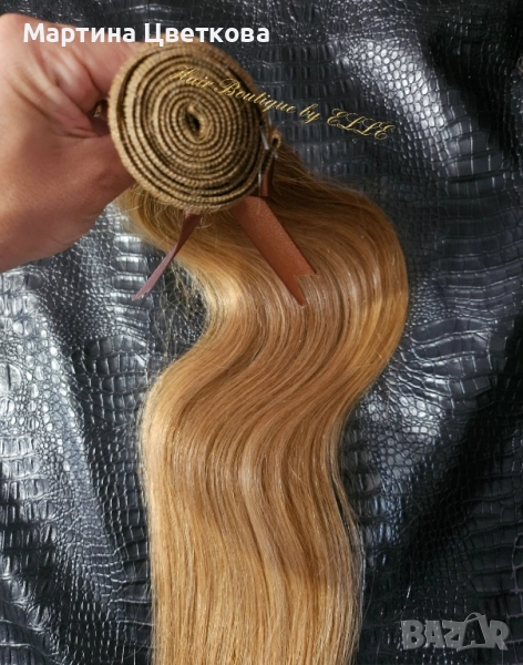 Естествена светлокестенява коса , снимка 1