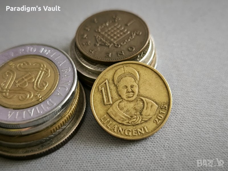 Монета - Свазиленд - 1 лилангена | 2015г., снимка 1