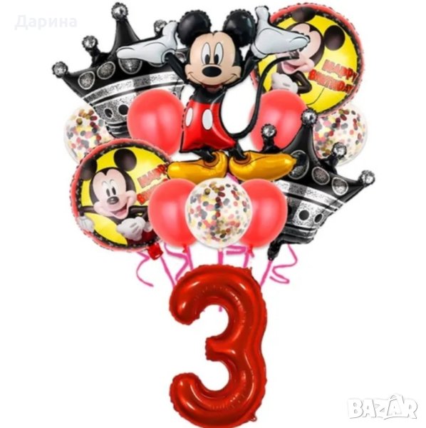 Парти сет Мики и Мини Маус , снимка 1