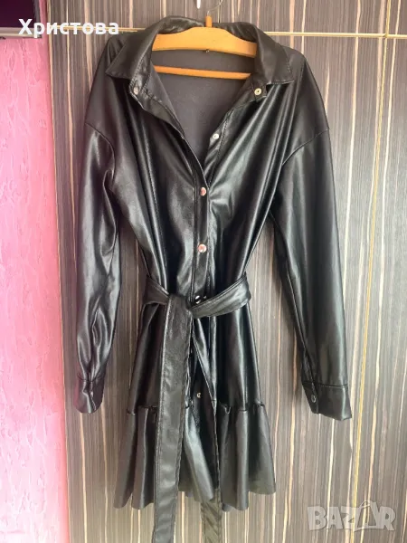 Кожена рокля, снимка 1