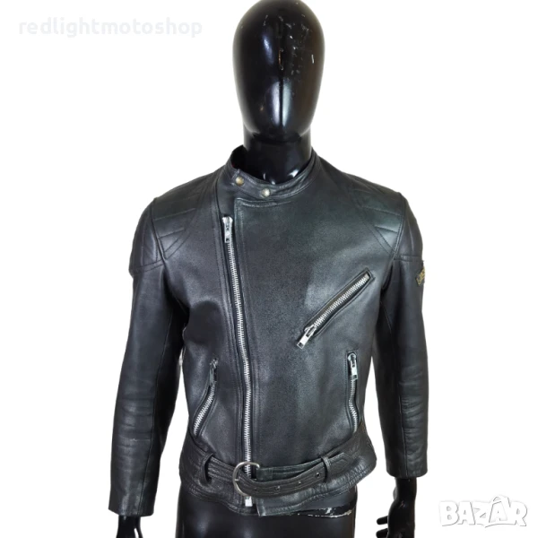 📌 5267 Jacques Icek Мъжко кожено яке | Рокерия | Размер 48 | 100 лв., снимка 1