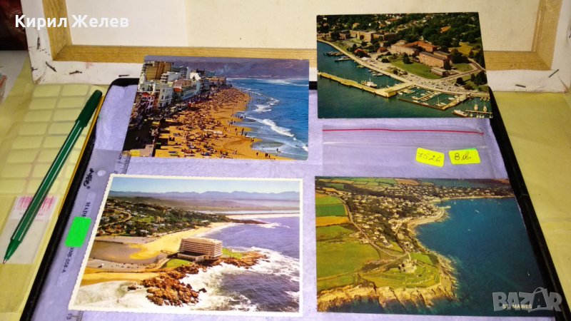 ЛОТ 4 СТАРИ ПОЩЕНСКИ КАРТИЧКИ ТЕМА ЖИВОПИСНИ МОРСКИ ЗАЛИВИ от ЦЯЛ СВЯТ КУРОРТИ ПЛАЖ 7526, снимка 1