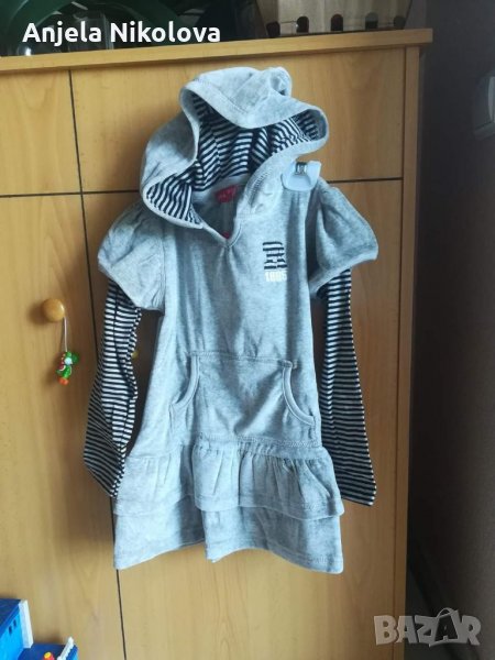Детски спортни рокли с качулка, снимка 1