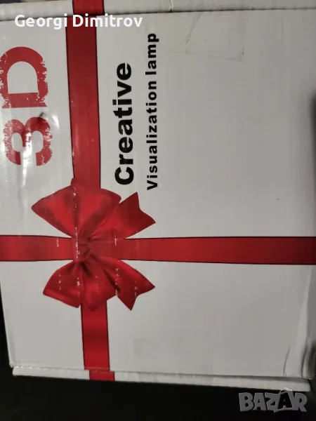 Лед лампа със послание, снимка 1
