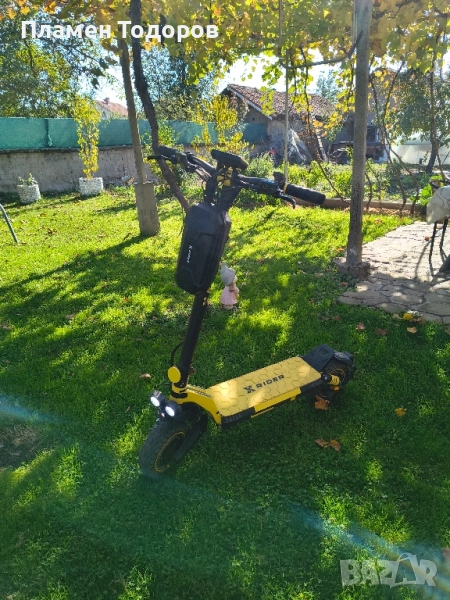 Електрическа тротинетка X Rider F10 2×1000W Бартер , снимка 1