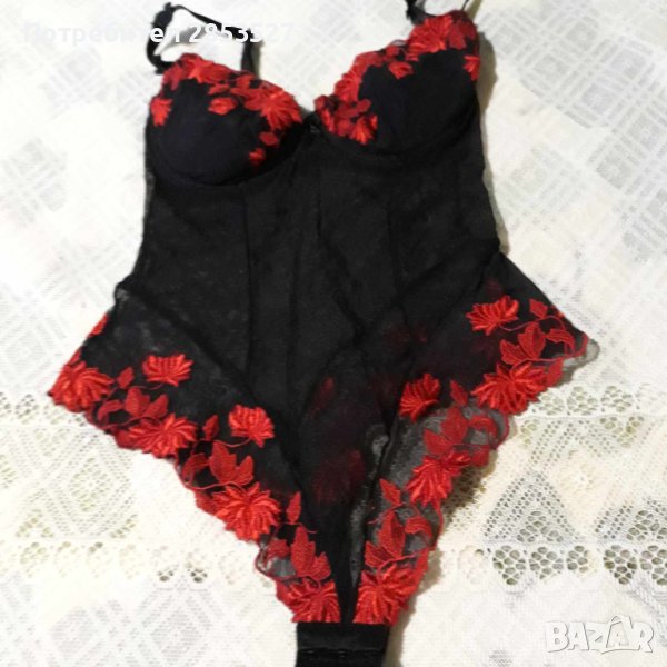 Боди с дантела, снимка 1