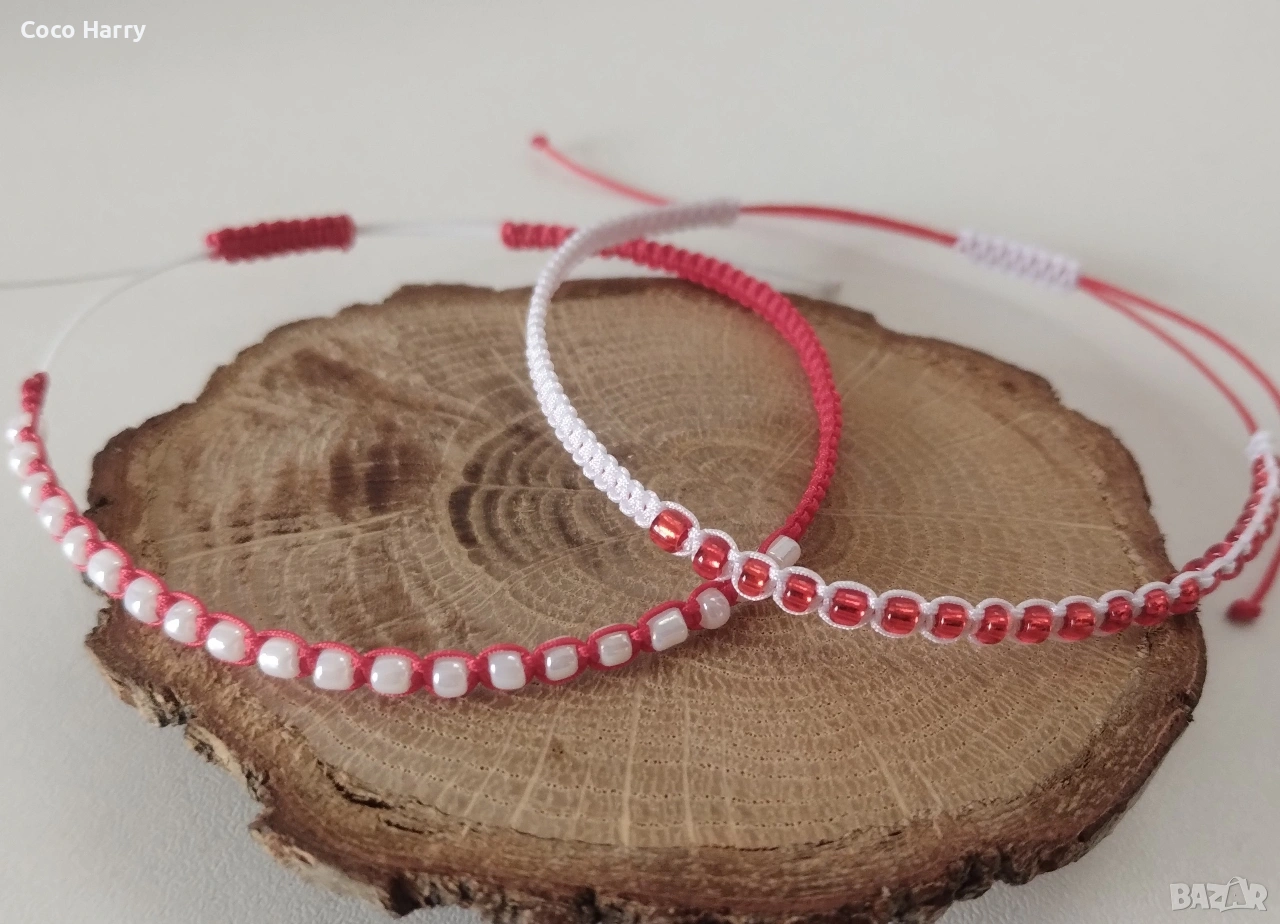 Комплект мартенички,за приятелки,ръчно изработени, снимка 1