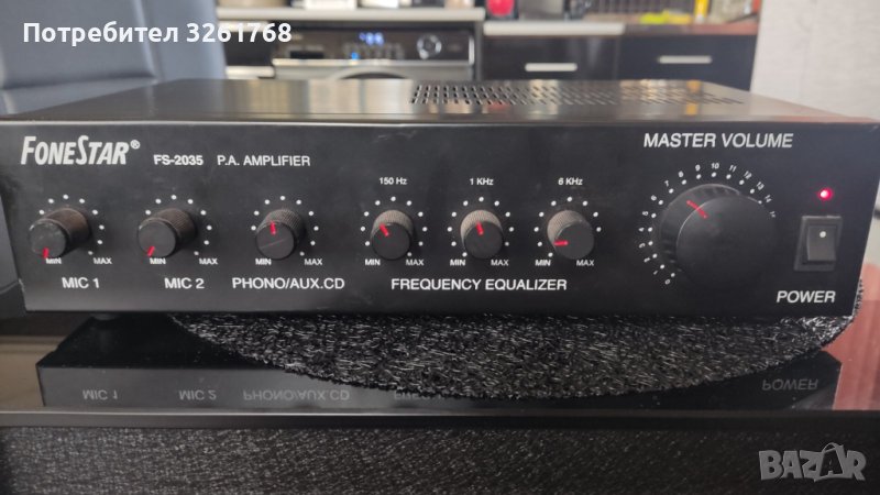 FoneStar FS-2035 P.A. AMPLIFIER , снимка 1