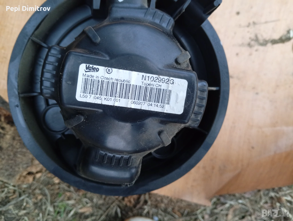 PEUGEOT 207 ВЕНТИЛАТОР N102992G РЕЗИСТОР НА ВЕНТИЛАТОРА 1.4 БЕНЗИН KFV 06-09, снимка 1