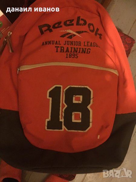 Reebok /раница/оранжева /35/40, снимка 1