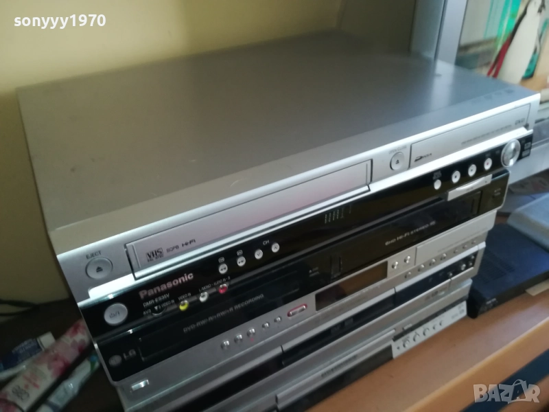 PANASONIC VIDEO//DVD RECORDER-ВНОС SWISS 1909251843, снимка 1