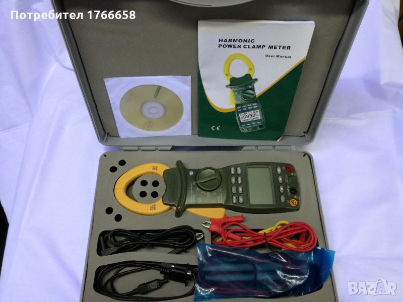 Токови клещи.Уред за измерване на трифазен ток-сфазиране., снимка 1