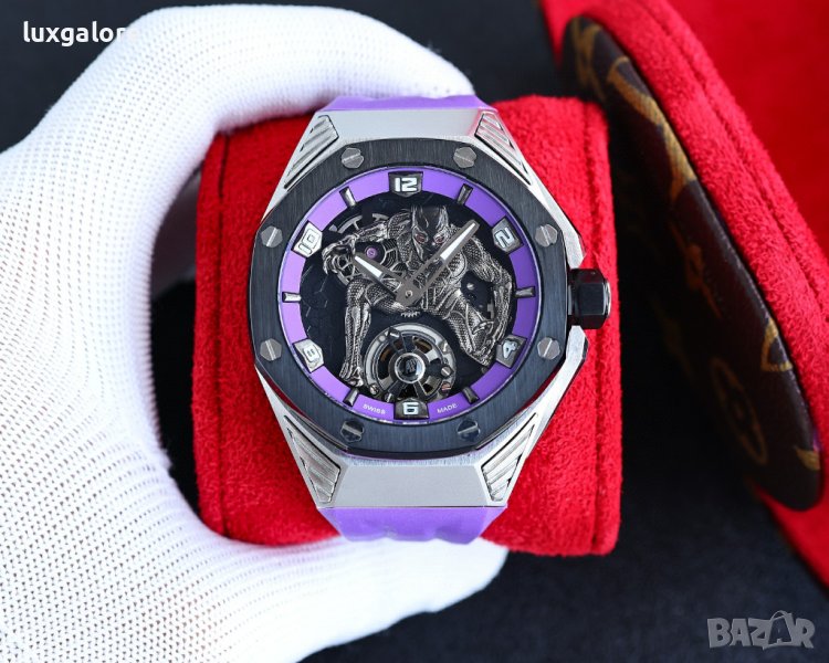 Мъжки часовник Audemars Piguet x Marvel Black Panther с швейцарски механизъм, снимка 1