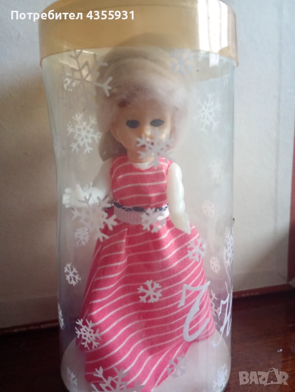Стара сувенирна кукла Калина старинна кукла , снимка 1