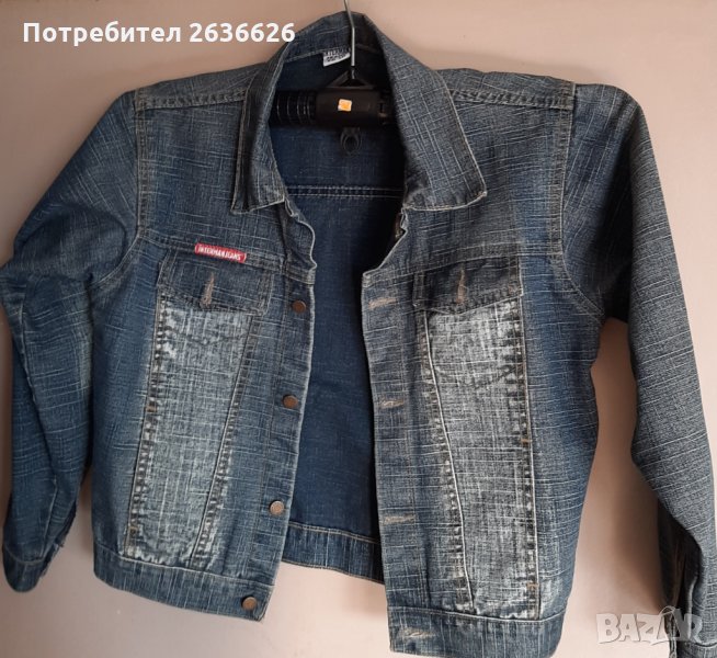 Детско дънково яке, снимка 1