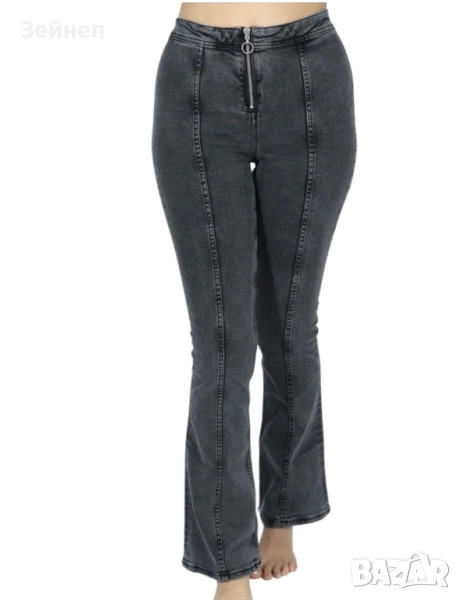 Дамски дънки чарлстон, снимка 1