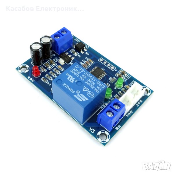 Автоматичен контролер за нивото на водата с реле XH-M203, снимка 1