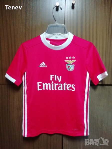Benfica Adidas Нова оригинална детска тениска фланелка Бенфика 9-10г - 140, снимка 1