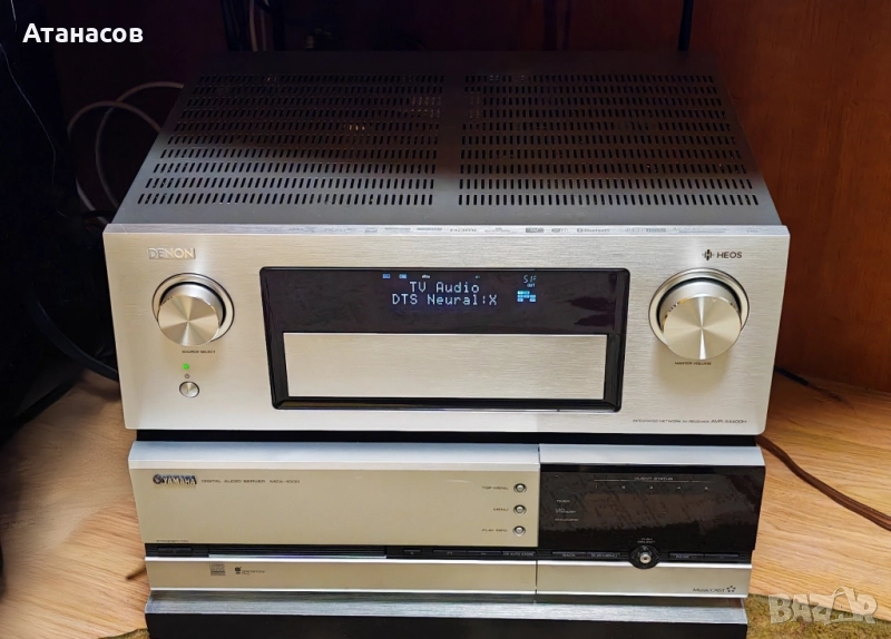 Denon AVR X 4400 Wi-Fi Bluetooth HDMI USB Network 4K 9.2 ресийвър усилвател , снимка 1