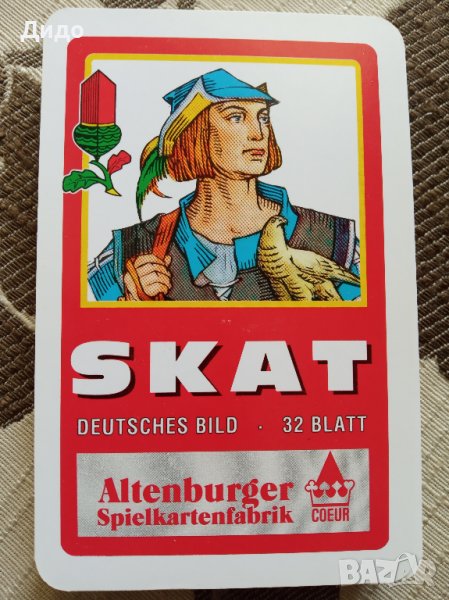 Карти за игра Skat Cards ASS Altenburger German , снимка 1