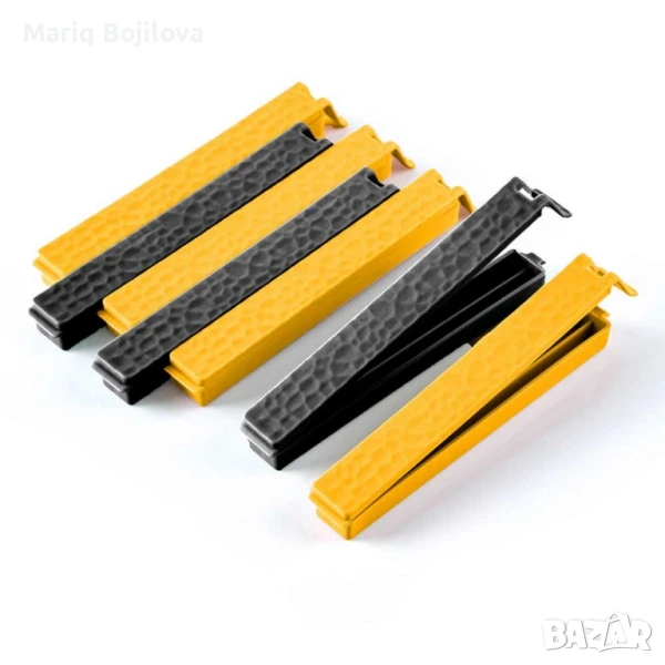 Щипки за затваряне на пликове Luigi Ferrero Prima FR-1507 11cm, 4 броя, снимка 1