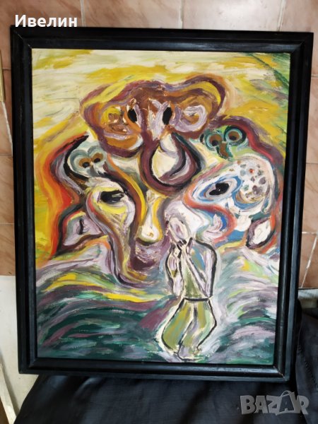 картина-абстракция, снимка 1