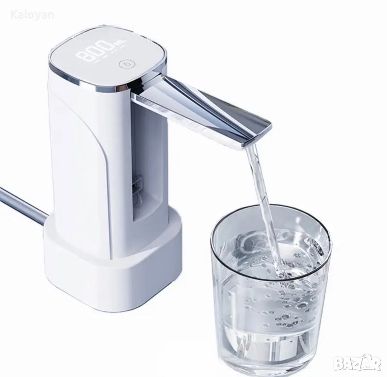 Чисто нова бяла помпа за вода, снимка 1