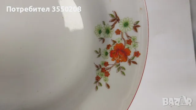 Чиния за допълване, дълбока, снимка 2 - Чинии - 49343641