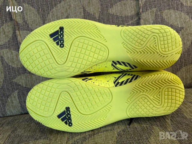 ДЕТСКИ ФУТБОЛНИ ОБУВКИ ADIDAS X 15.4 IN, СЛЪНЧЕВО ЖЪЛТО/ЧЕРНО, снимка 7 - Спортни обувки - 50539244