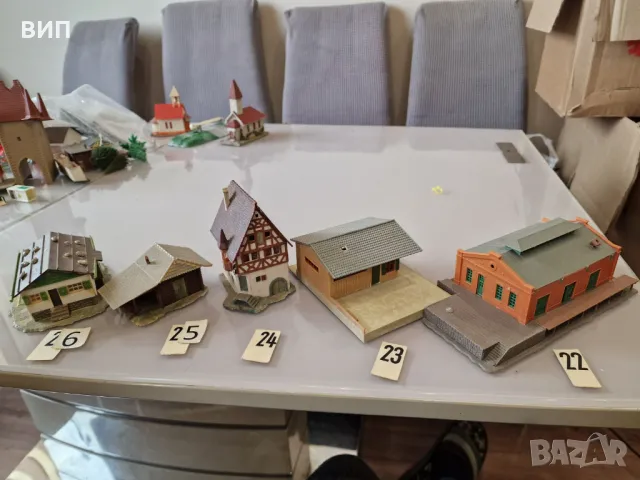 Сгради N, за ЖП моделизъм, някои са с дребни липси и забележки., снимка 4 - Колекции - 49979206