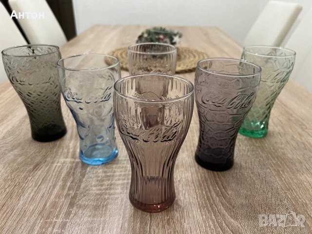 6 броя чаши на Кола Коша, снимка 1 - Чаши - 43516502