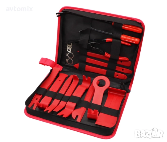 Инструменти За Сваляне Демонтиране На Кори, Щипки, Лайсни, Тапицерия, Радио, снимка 3 - Аксесоари и консумативи - 52439917