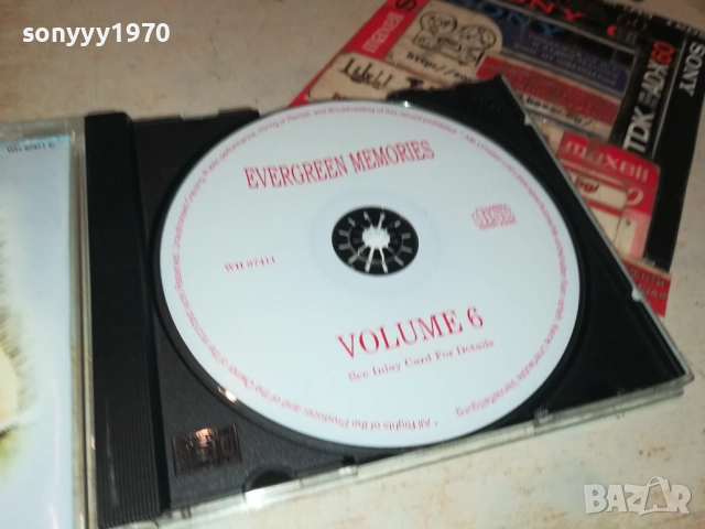 EVERGREEN MEMORIES CD 3110251915, снимка 10 - CD дискове - 52249642