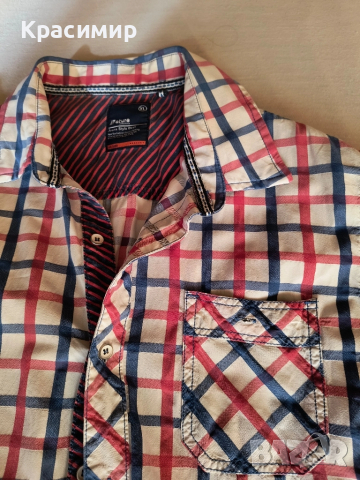 Риза с къс ръкав, снимка 2 - Ризи - 51468212