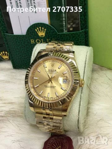 Дамски часовници Rolex/Ролекс Date Just , снимка 2 - Дамски - 36882103