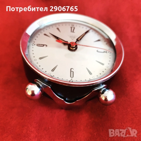 Часовник настолен Китайски от 1968година работещ, снимка 8 - Антикварни и старинни предмети - 52791082