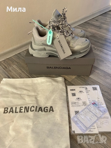 Маратонки Balenciaga, снимка 3 - Маратонки - 51603345