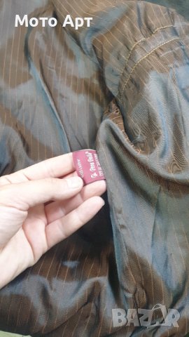 Кожено Яке, Размер С/48 но е по скоро М. Естествена Кожа, снимка 5 - Якета - 39213695