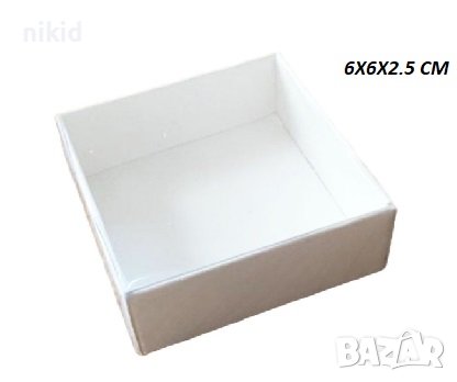 ниска картонена кутия прозрачен капак картонени кутии ръчна изработка сувенир сапун фигурка кутийка, снимка 4 - Други - 40160021