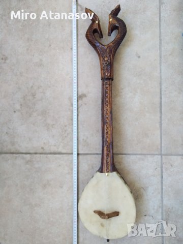 Африкански струнен музикален инструмент, снимка 4 - Антикварни и старинни предмети - 43574537