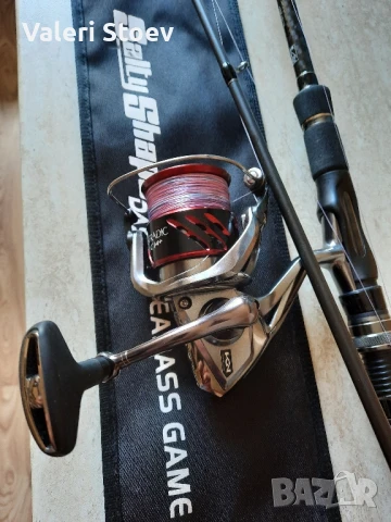 Спининг комплект , снимка 2 - Въдици - 51325631