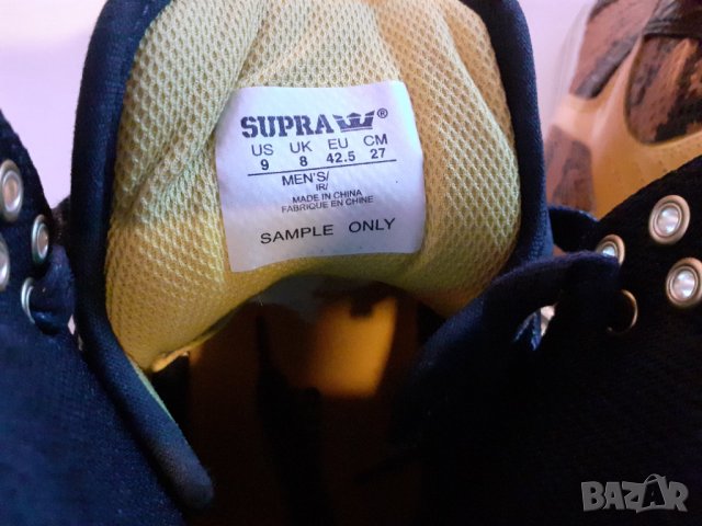 Оригинални обувки SUPRA., снимка 4 - Кецове - 34939396