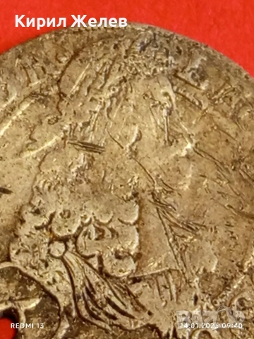 Сребърна монета 6 кройцера 1693г. Леополд първи Австрия уникат 52973, снимка 12 - Нумизматика и бонистика - 53092975