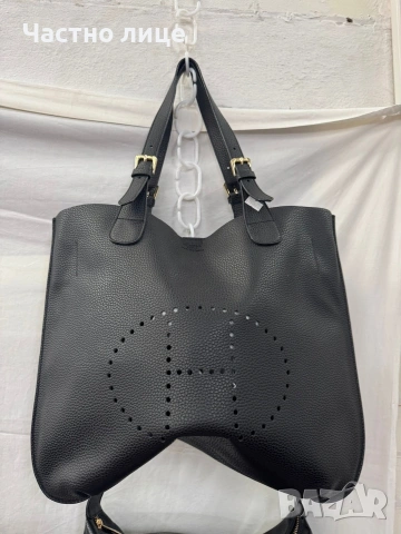 Дамска чанта естествена кожа, снимка 3 - Чанти - 53450710