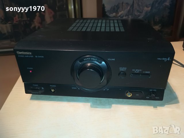 technics se-ch530 amplifier-made in japan, снимка 2 - Ресийвъри, усилватели, смесителни пултове - 28571851