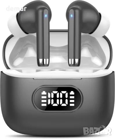 Безжични слушалки, Bluetooth 5.3 с 4 микрофона