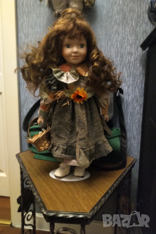 Ръчно изработена стара порцеланова кукла 